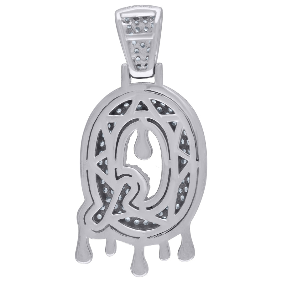 925-Silver Pendant "Q" Initial