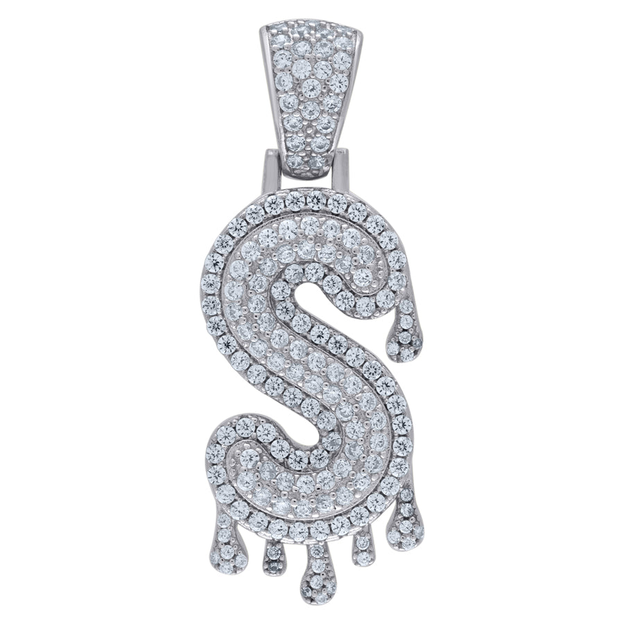 925-Silver Pendant "S" Initial