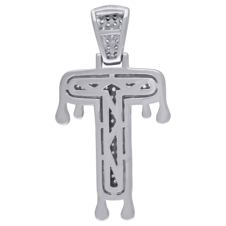 925-Silver Pendant "T" Initial