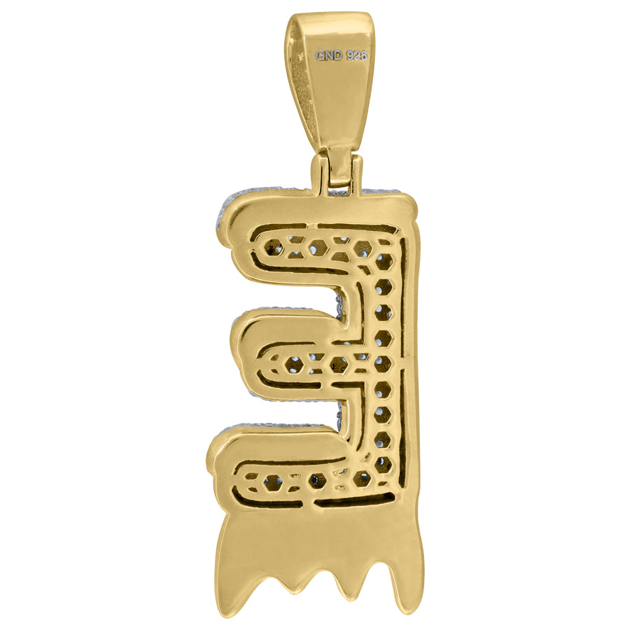 925-Silver Pendant "E" Initial