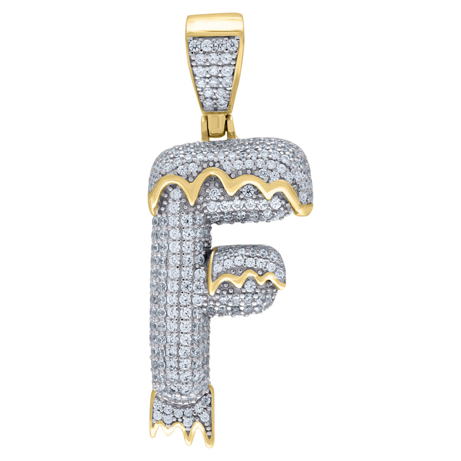 925-Silver Pendant "F" Initial