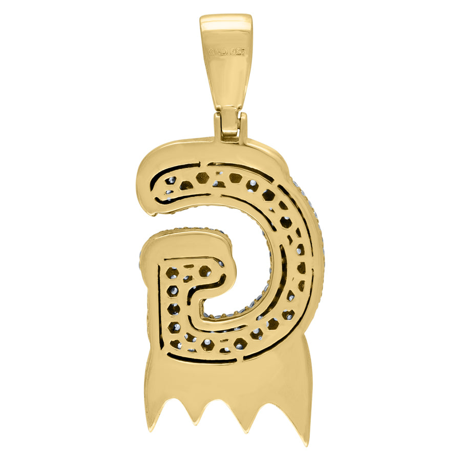 925-Silver Pendant "G" Initial
