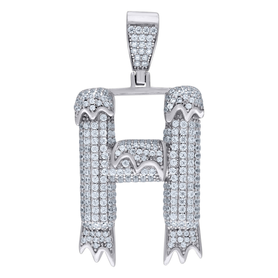 925-Silver Pendant "H" Initial
