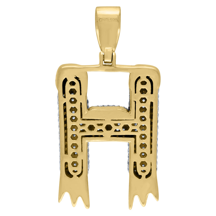 925-Silver Pendant "H" Initial