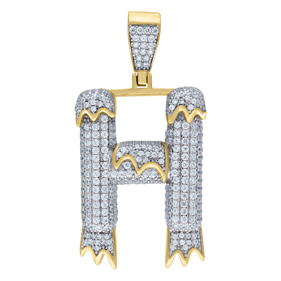 925-Silver Pendant "H" Initial
