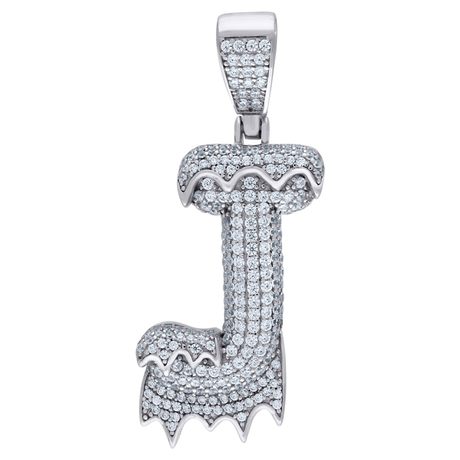 925-Silver Pendant "J" Initial