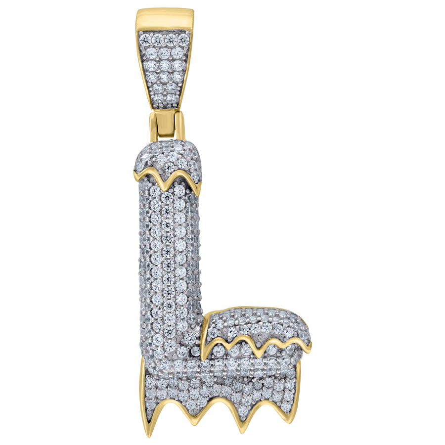 925-Silver Pendant "L" Initial