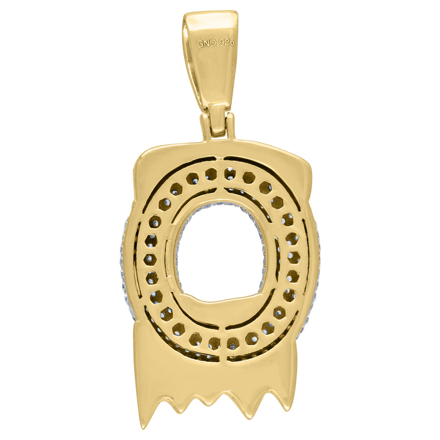 925-Silver Pendant "O" Initial
