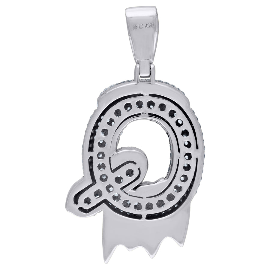 925-Silver Pendant "Q" Initial