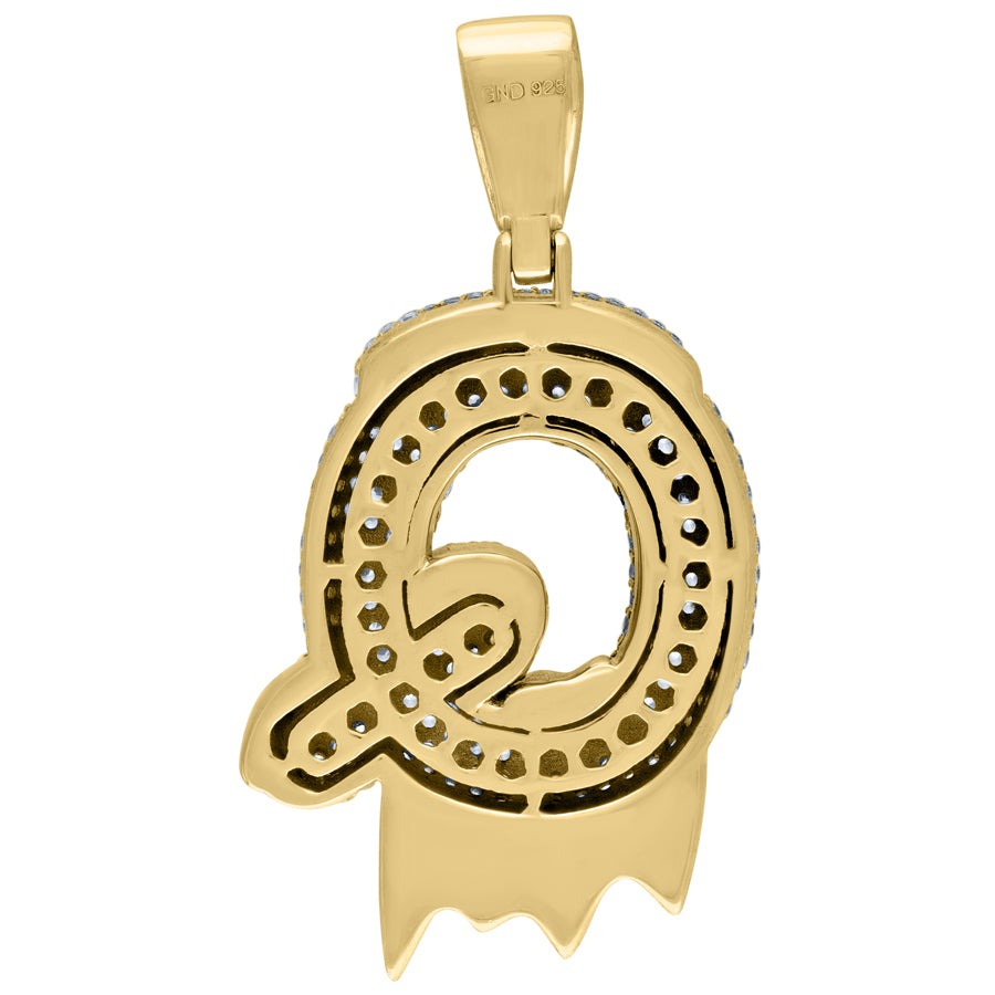 925-Silver Pendant "Q" Initial