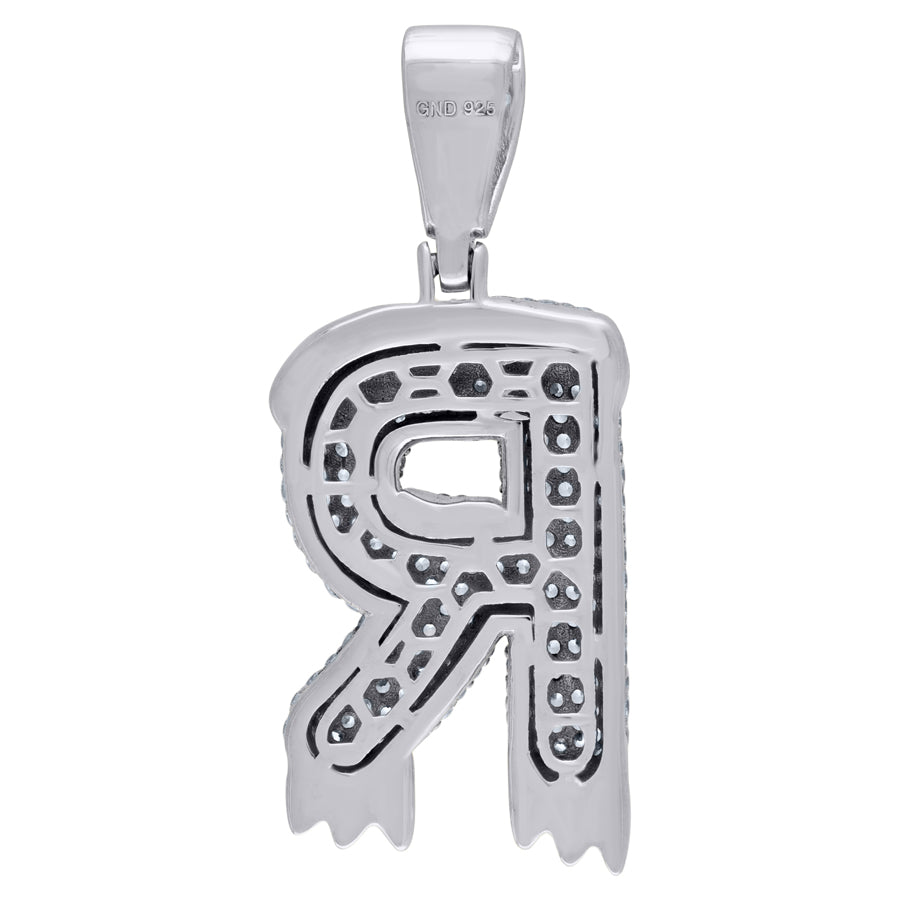 925-Silver Pendant "R" Initial