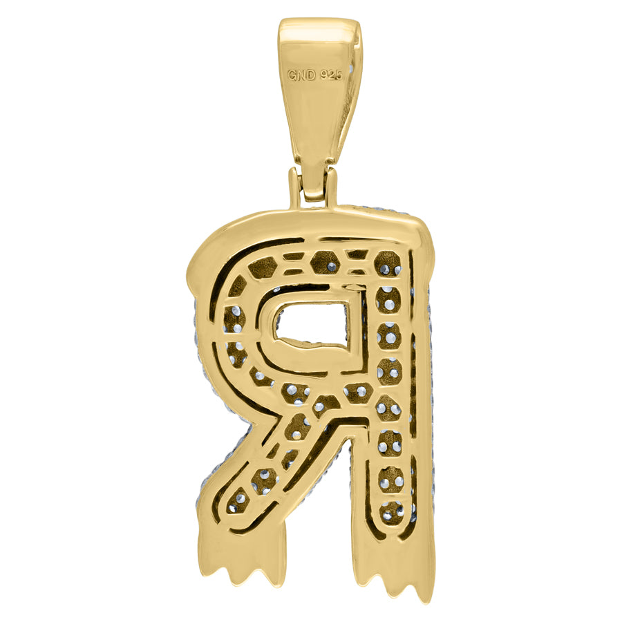 925-Silver Pendant "R" Initial