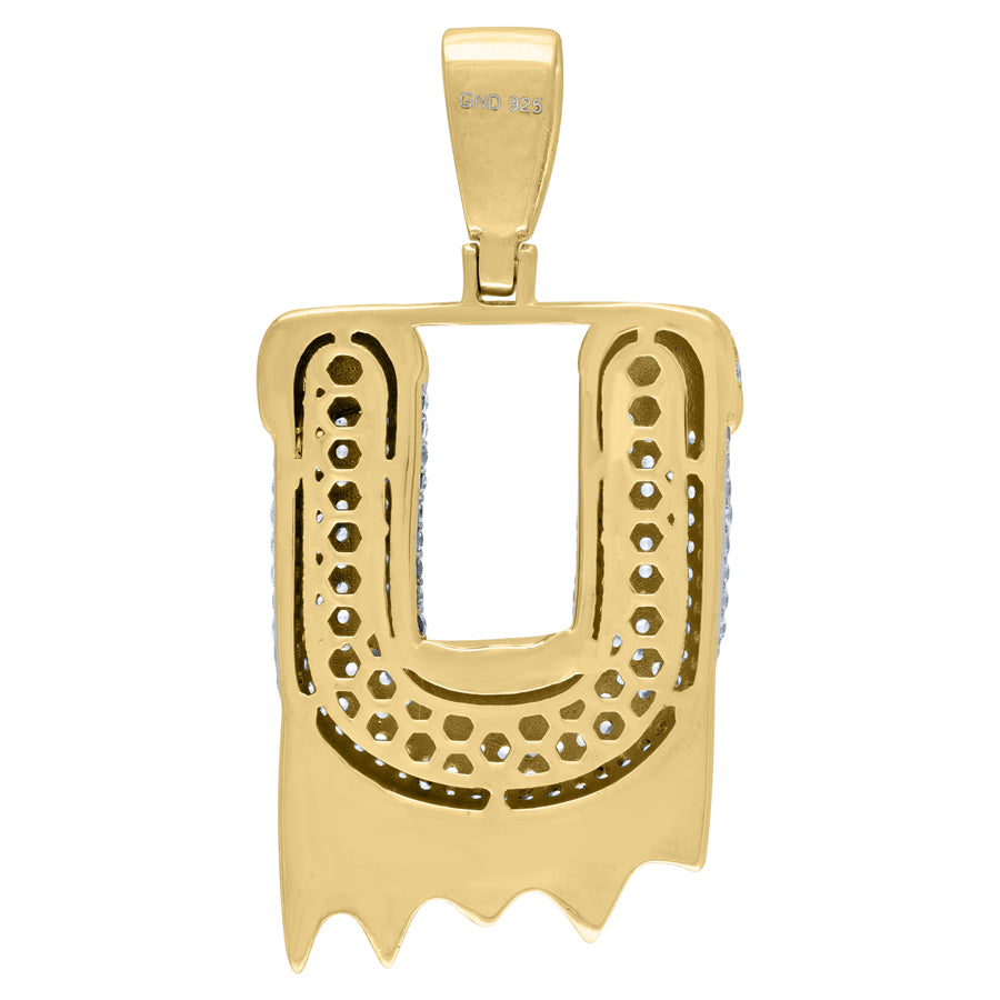 925-Silver Pendant "U" Initial