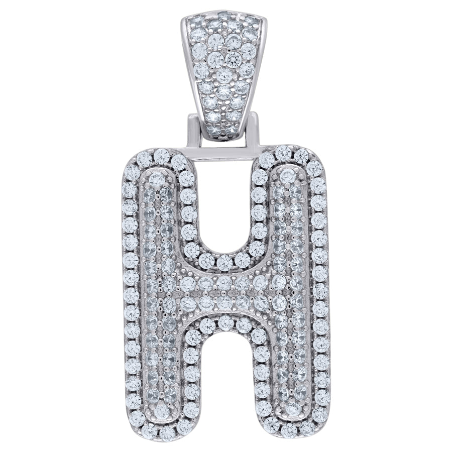 925-Silver Pendant "H" Initial
