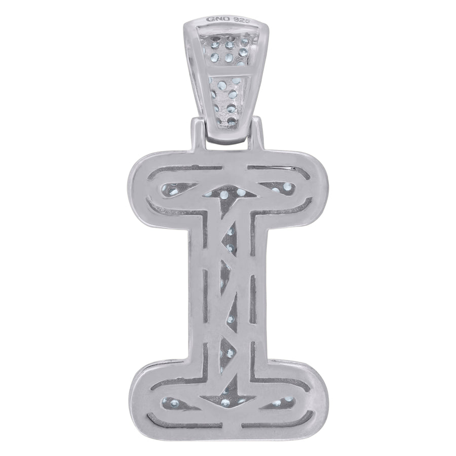 925-Silver Pendant "I" Initial