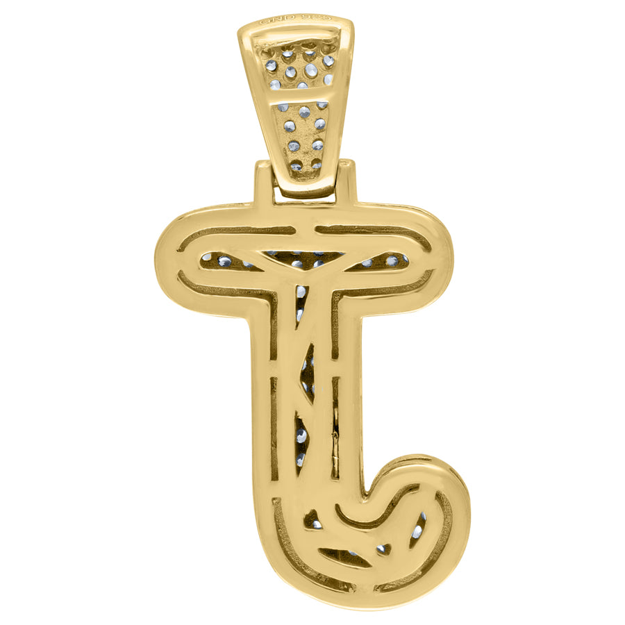 925-Silver Pendant "J" Initial