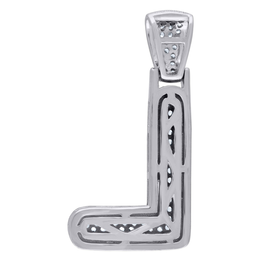 925-Silver Pendant "L" Initial