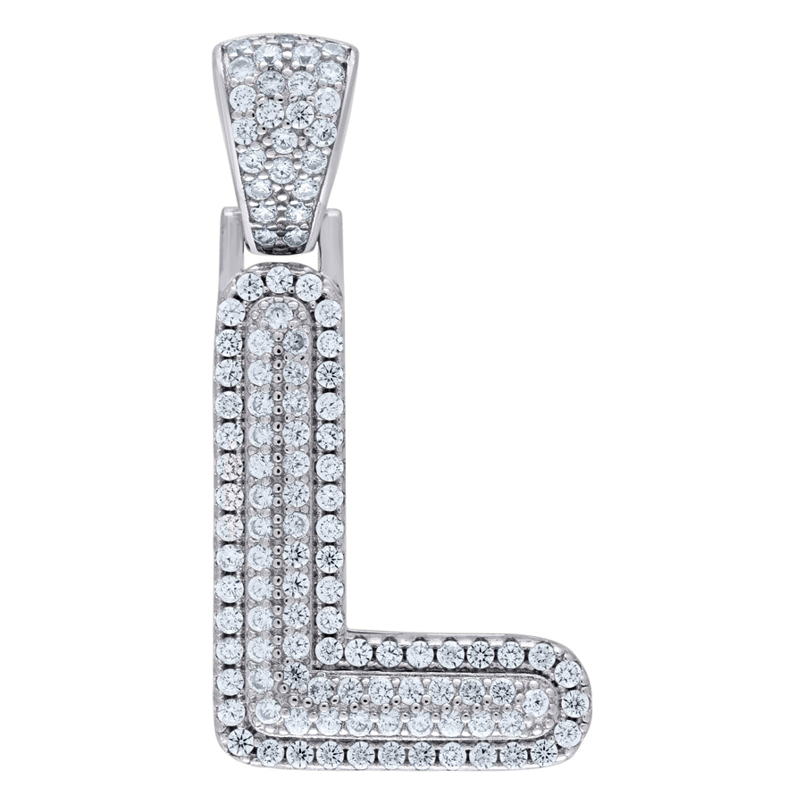 925-Silver Pendant "L" Initial