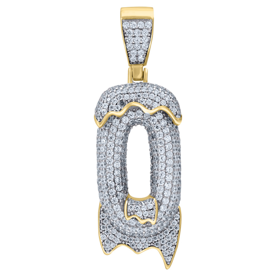925-Silver Pendant "0" Number
