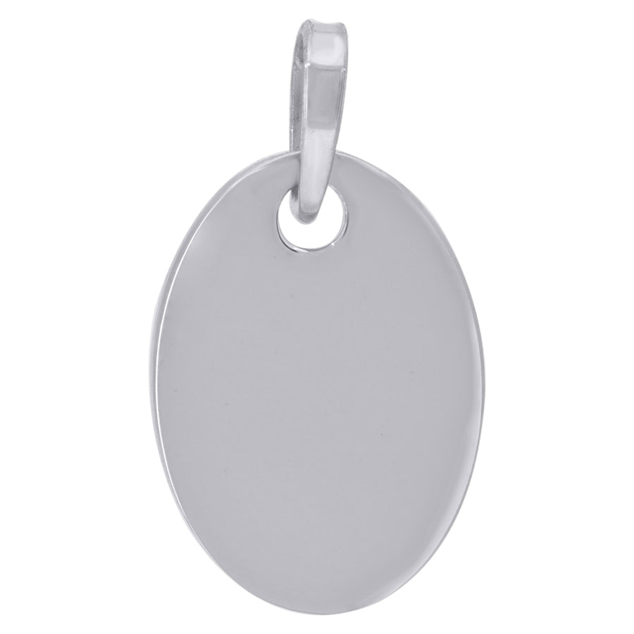 925-Silver Oval Pendant