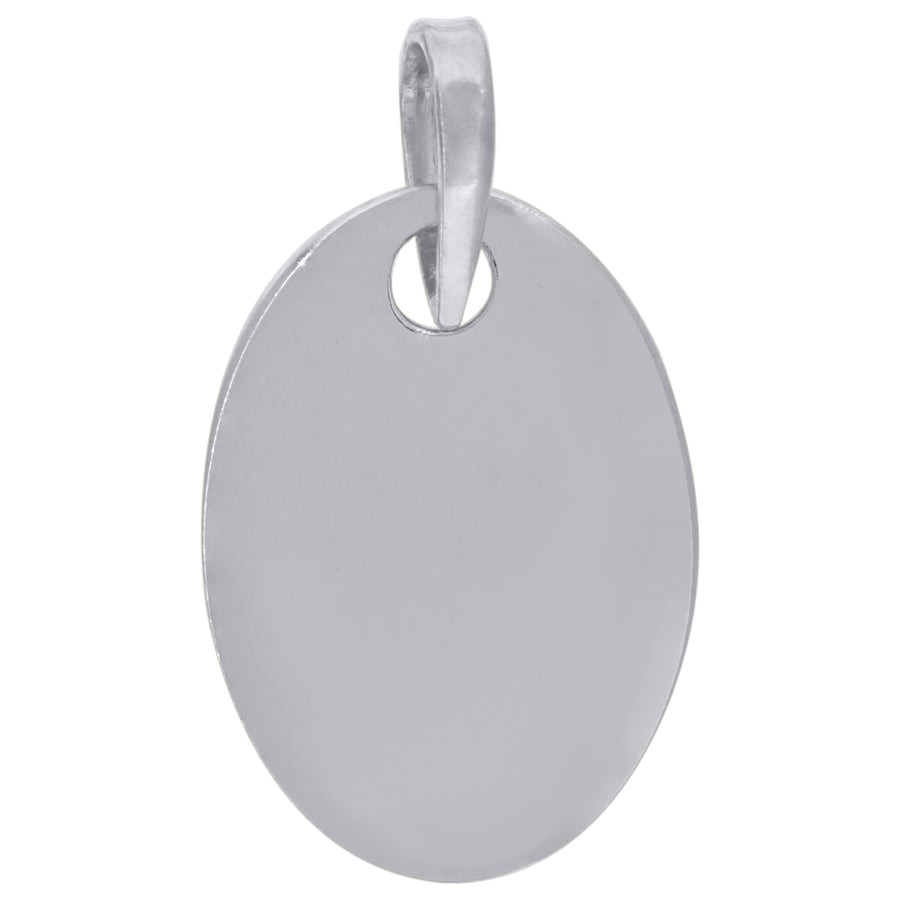 925-Silver Oval Pendant