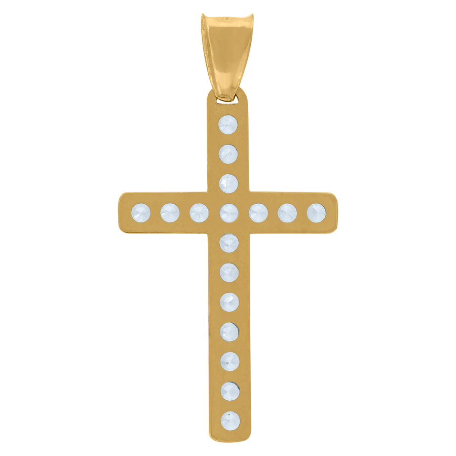 10Kt Gold Cross Pendant