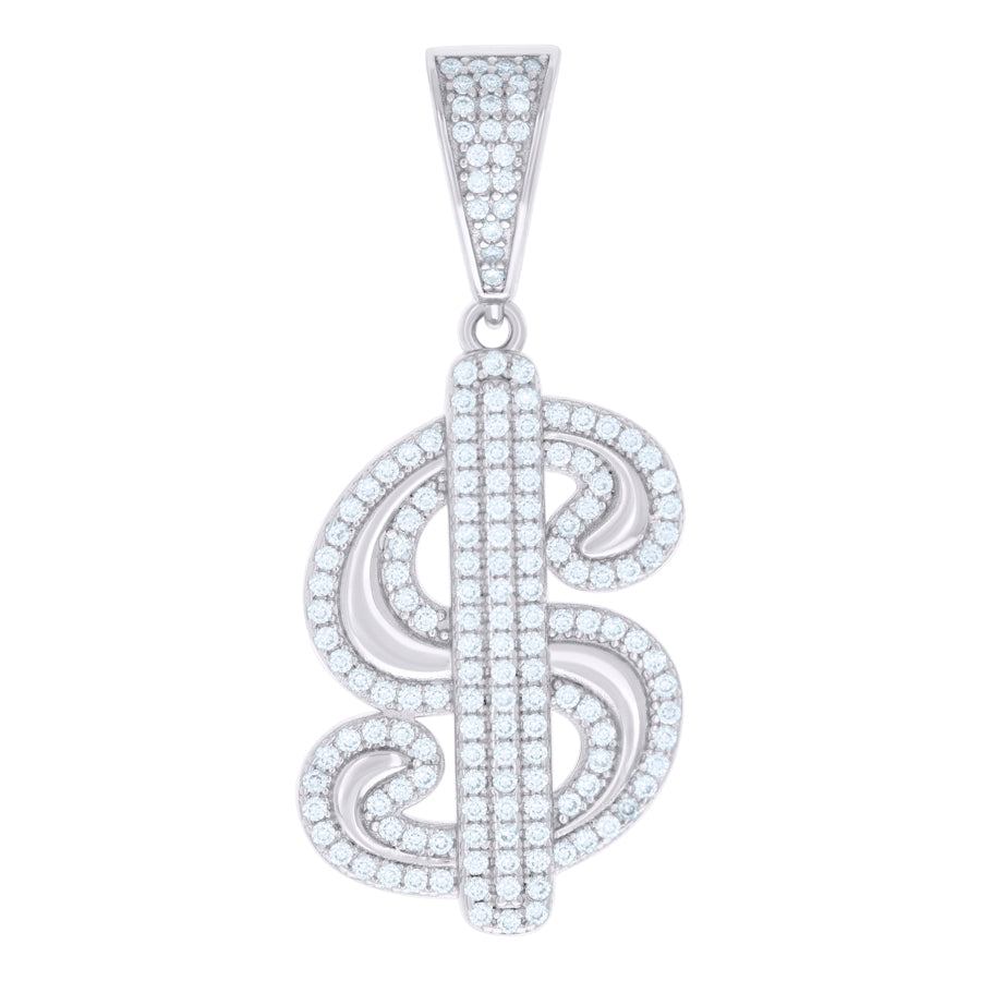 925 Sterling Silver Cz Pendant
