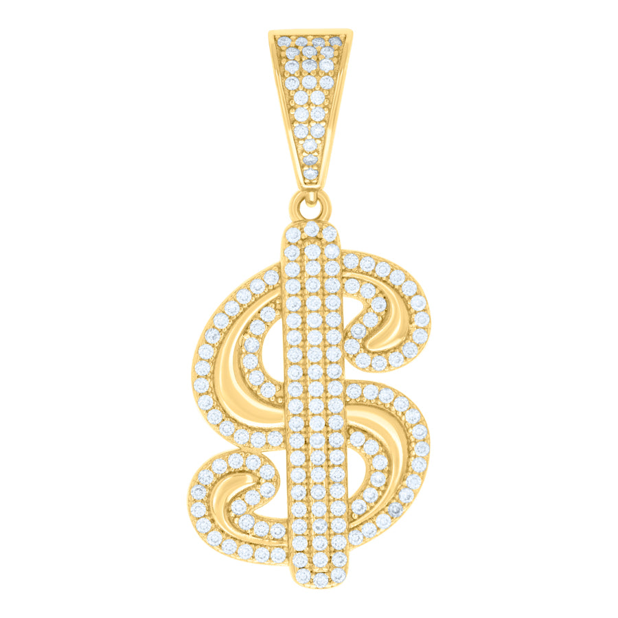 925 Sterling Silver Cz Pendant