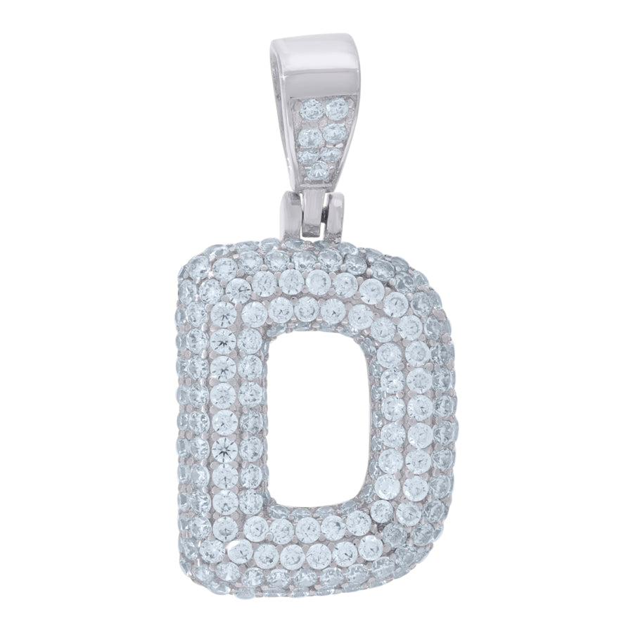 925 Cz Initial Pendant