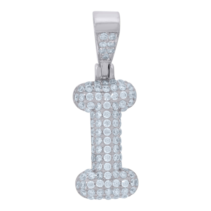 925 Cz Initial Pendant