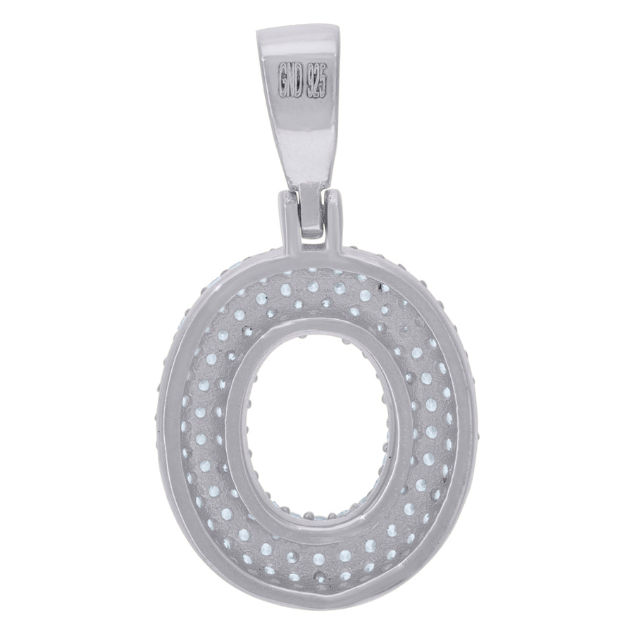 925 Cz Initial Pendant