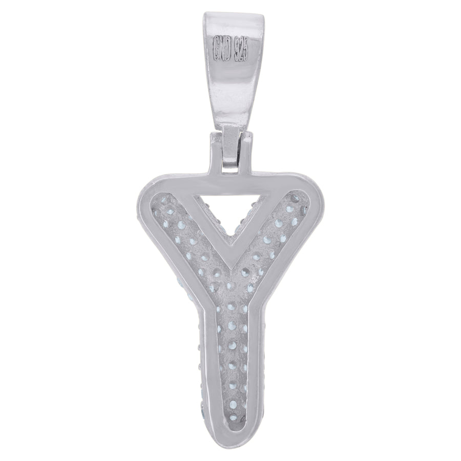 925 Cz Initial Pendant