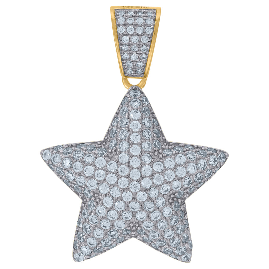 925 Sterling Silver Cz Pendant