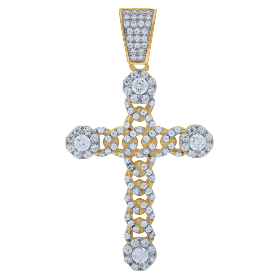 925 Sterling Silver Cz Pendant
