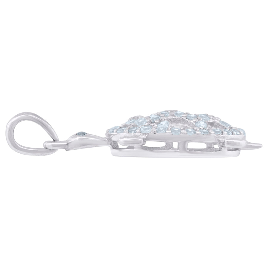 925 Sterling Silver & Cz Pendant