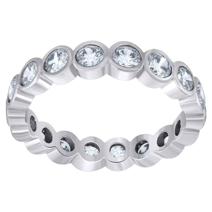 925 Sterling Silver 4mm Stackable Band Ring