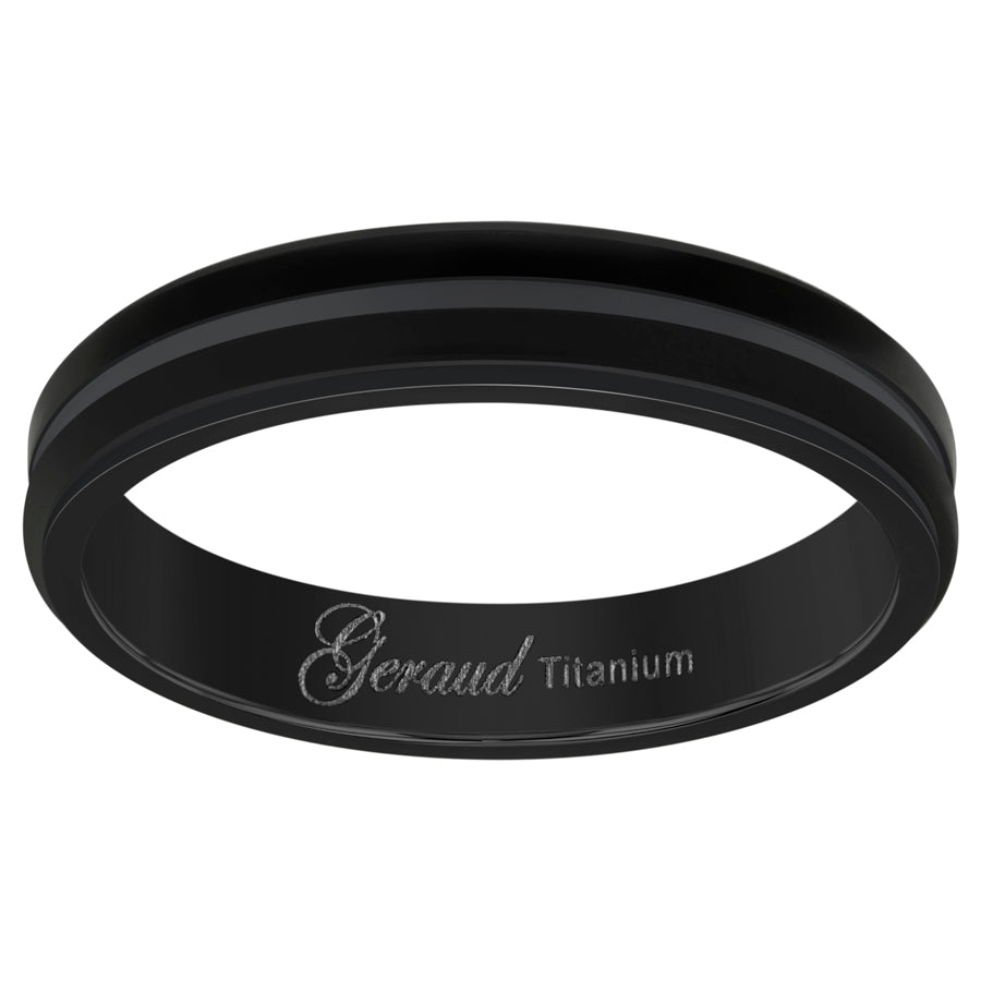 Titanium 4mm Ring