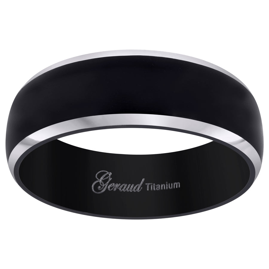 Titanium 8mm Ring