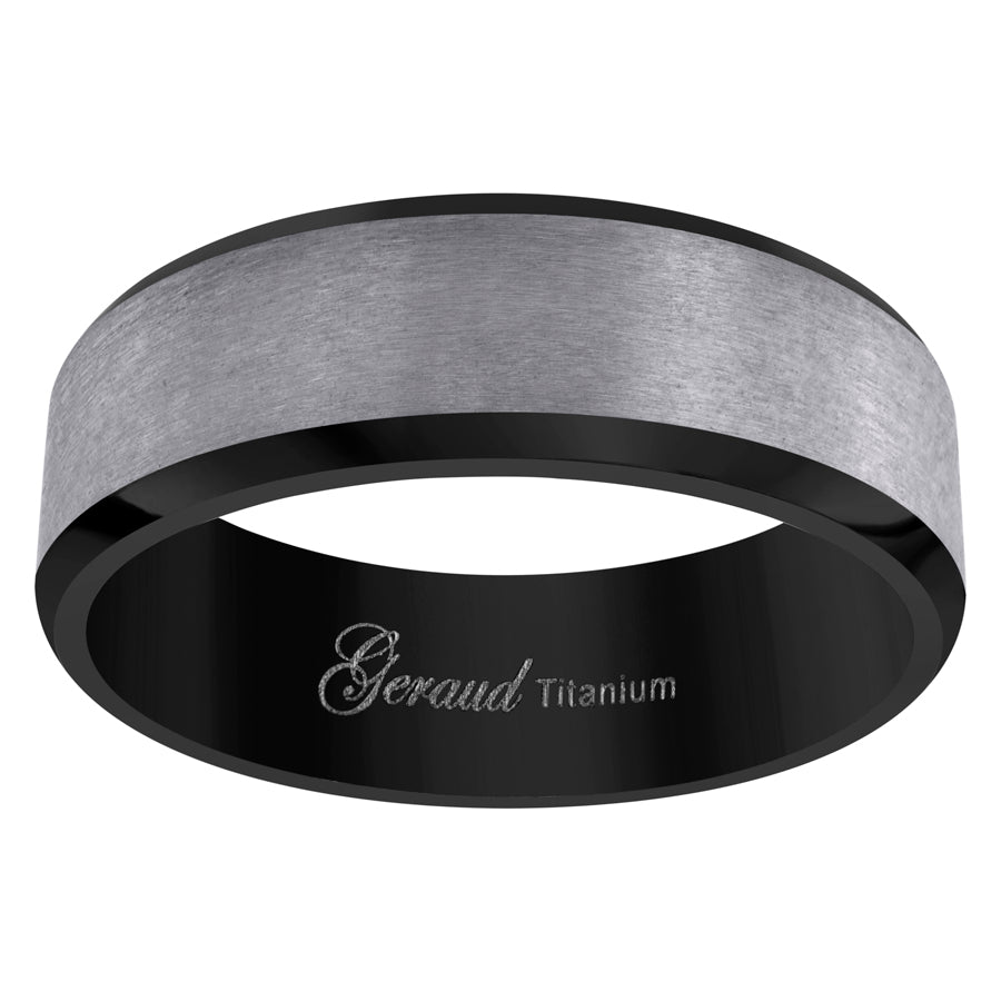 Titanium 8mm Ring