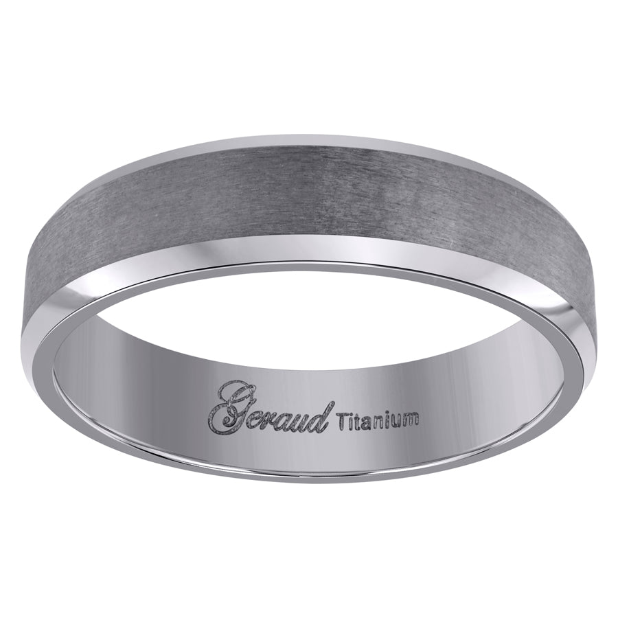 Titanium 6mm Ring