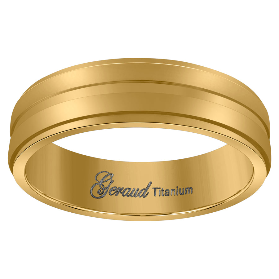 Titanium 6mm Ring