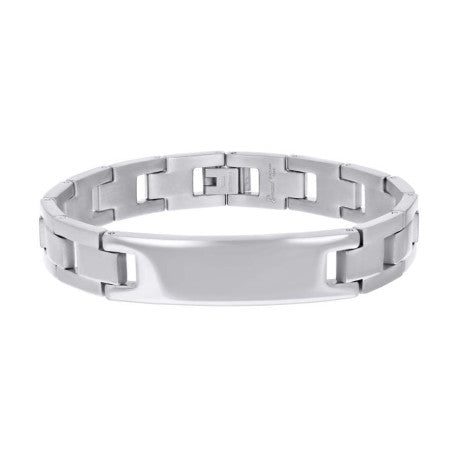 Stainless Id Bracelet 12mm-8.5"