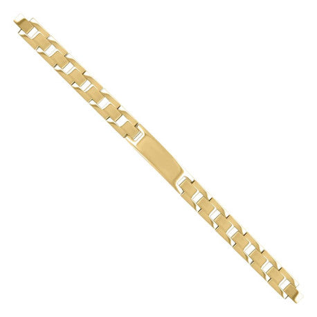 Stainless Steel Id Bracelet 12mm-8.5"