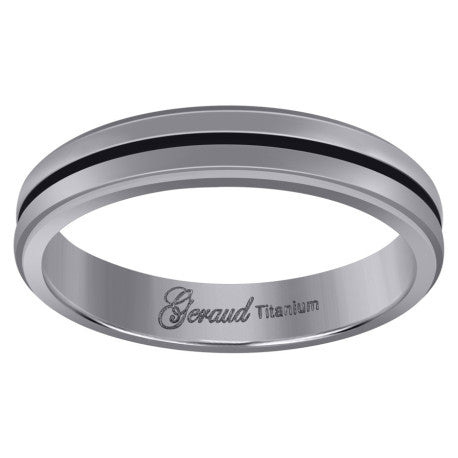 Titanium 4mm Ring