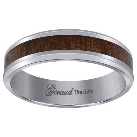 Titanium 6mm Ring