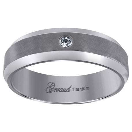 Titanium 7mm Ring