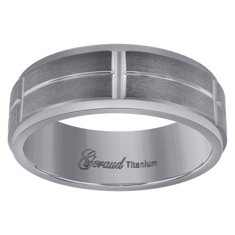 Titanium 7mm Ring
