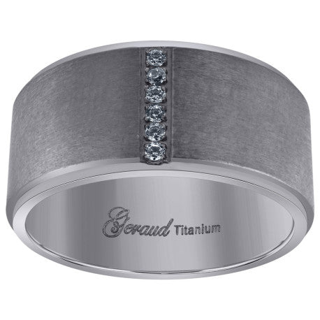 Titanium 8mm Ring