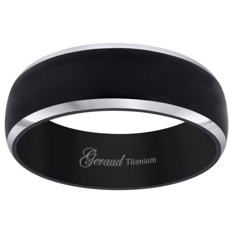 Titanium 8mm Ring