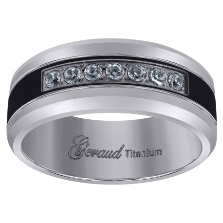 Titanium 8mm Ring